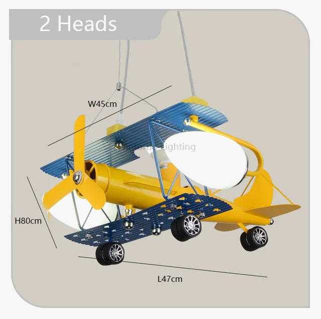 suspension à led en forme d avion pour enfant 2023