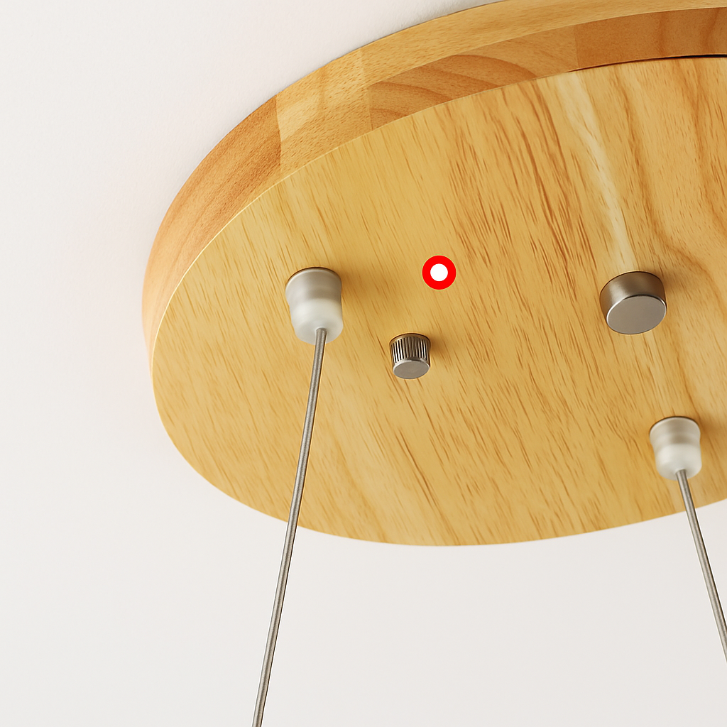 suspension LED en forme d'avion style nordique décorative