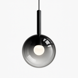 suspension led en métal et acrylique design nordique moderne