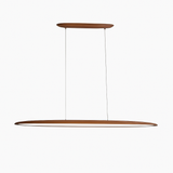 suspension LED en noyer noir tendance