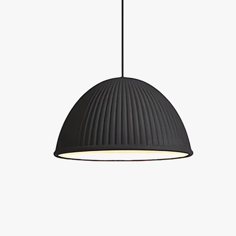 Suspension LED en résine de citrouille