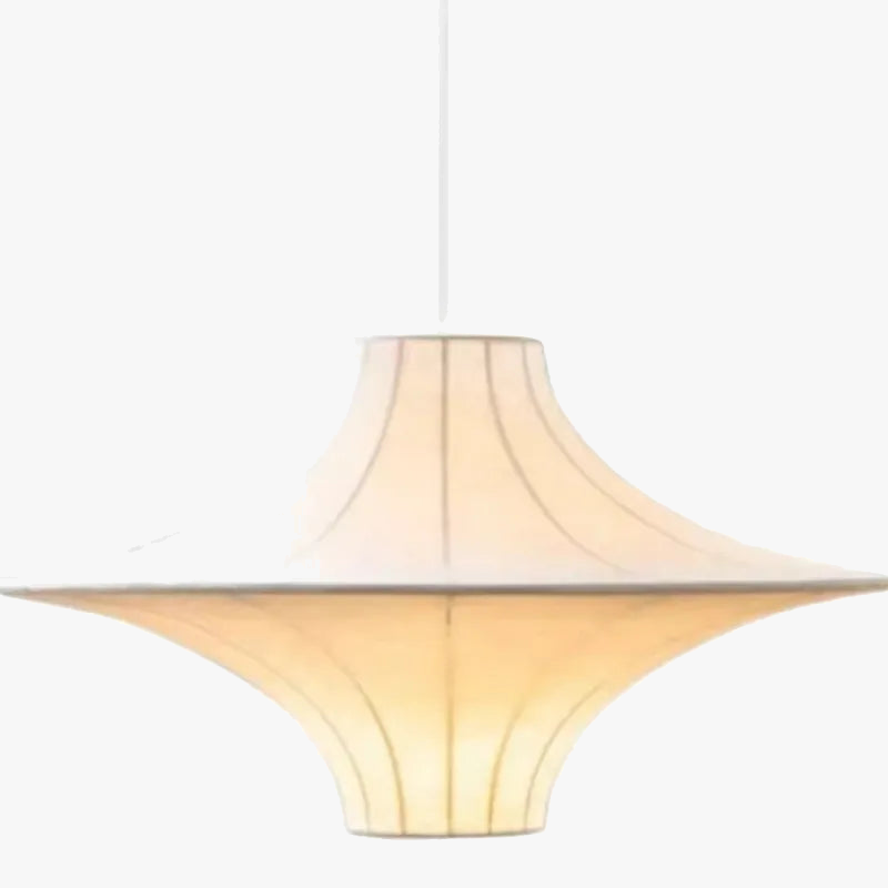 Suspension Led en soie Wabi Sabi