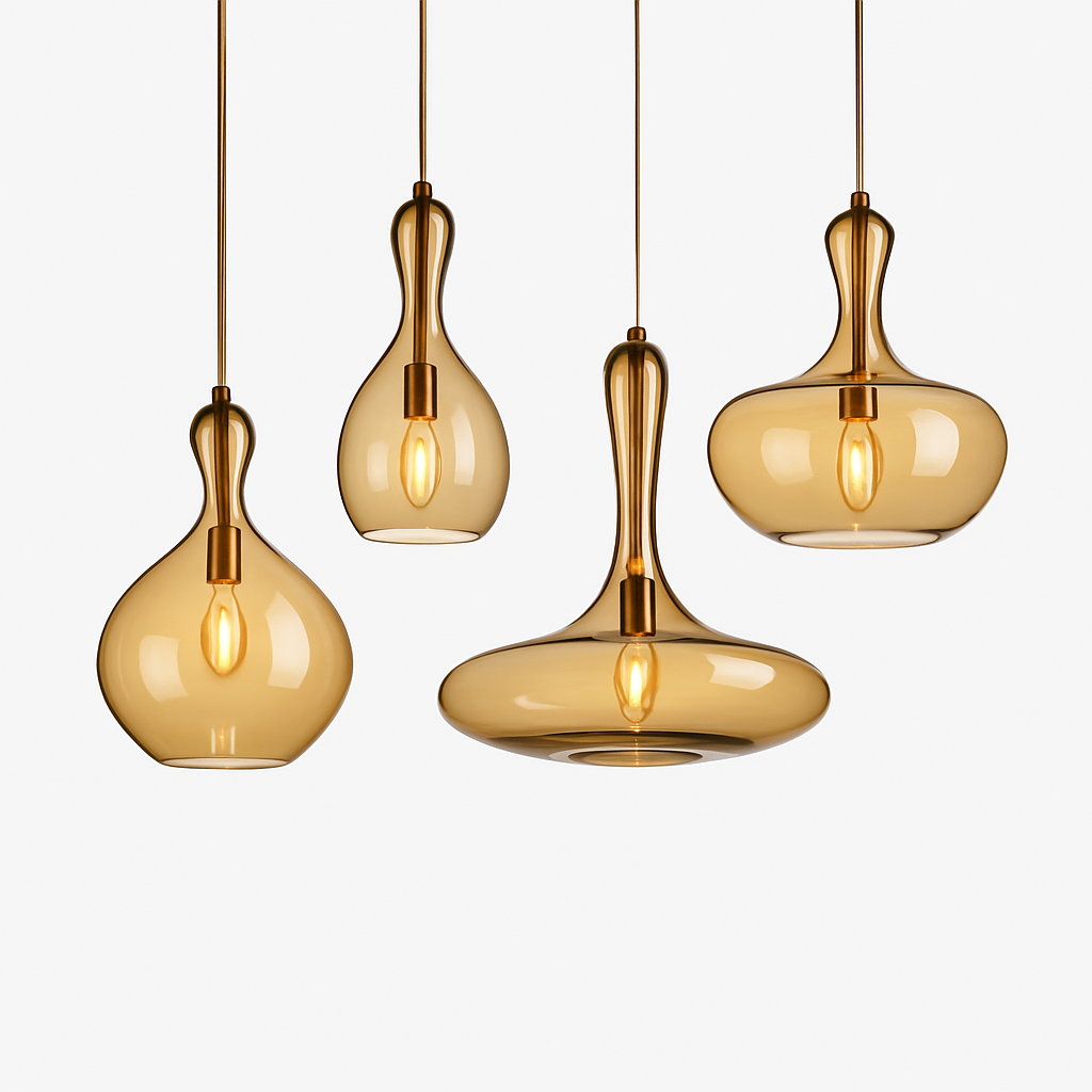 suspension led en verre luminaire décoratif idéal pour bars