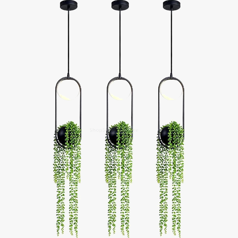 suspension led fleur moderne nordique pour salon barre décor