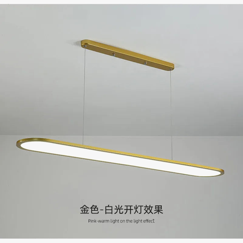 suspension led minimaliste moderne pour un éclairage design