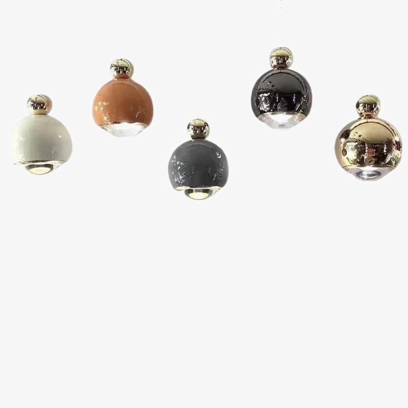 suspension led moderne en aluminium pour bar et restaurant