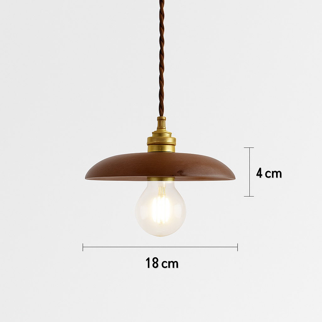 suspension led moderne en bois nordique loft
