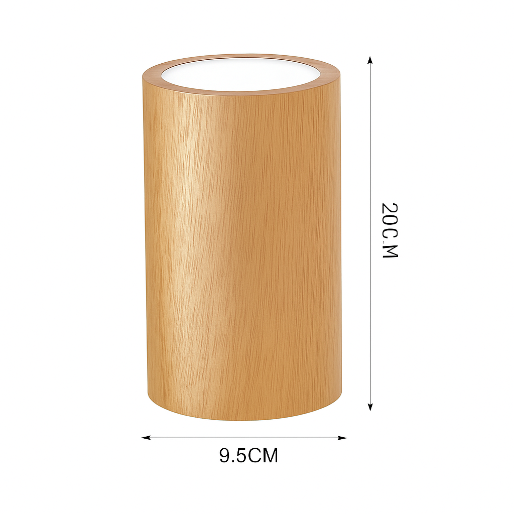 suspension led moderne en bois pour table de cuisine