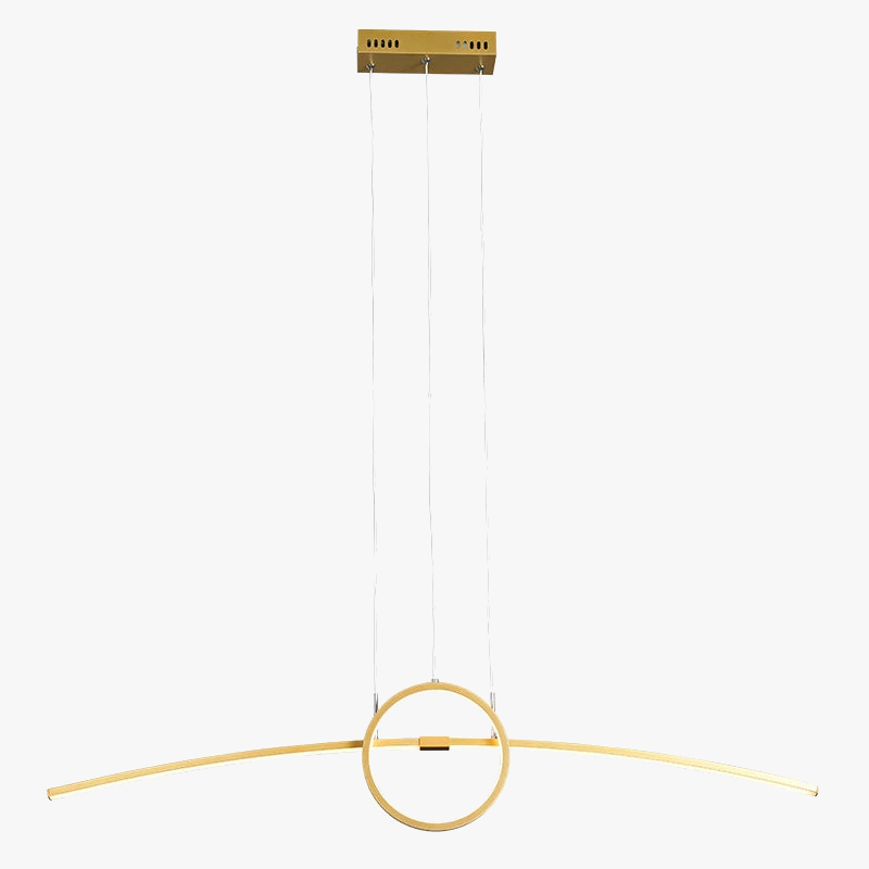 suspension led moderne pour éclairage intérieur design élégant