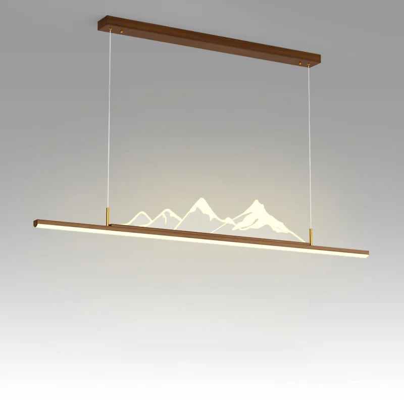 suspension à led moderne pour décoration intérieure élégante