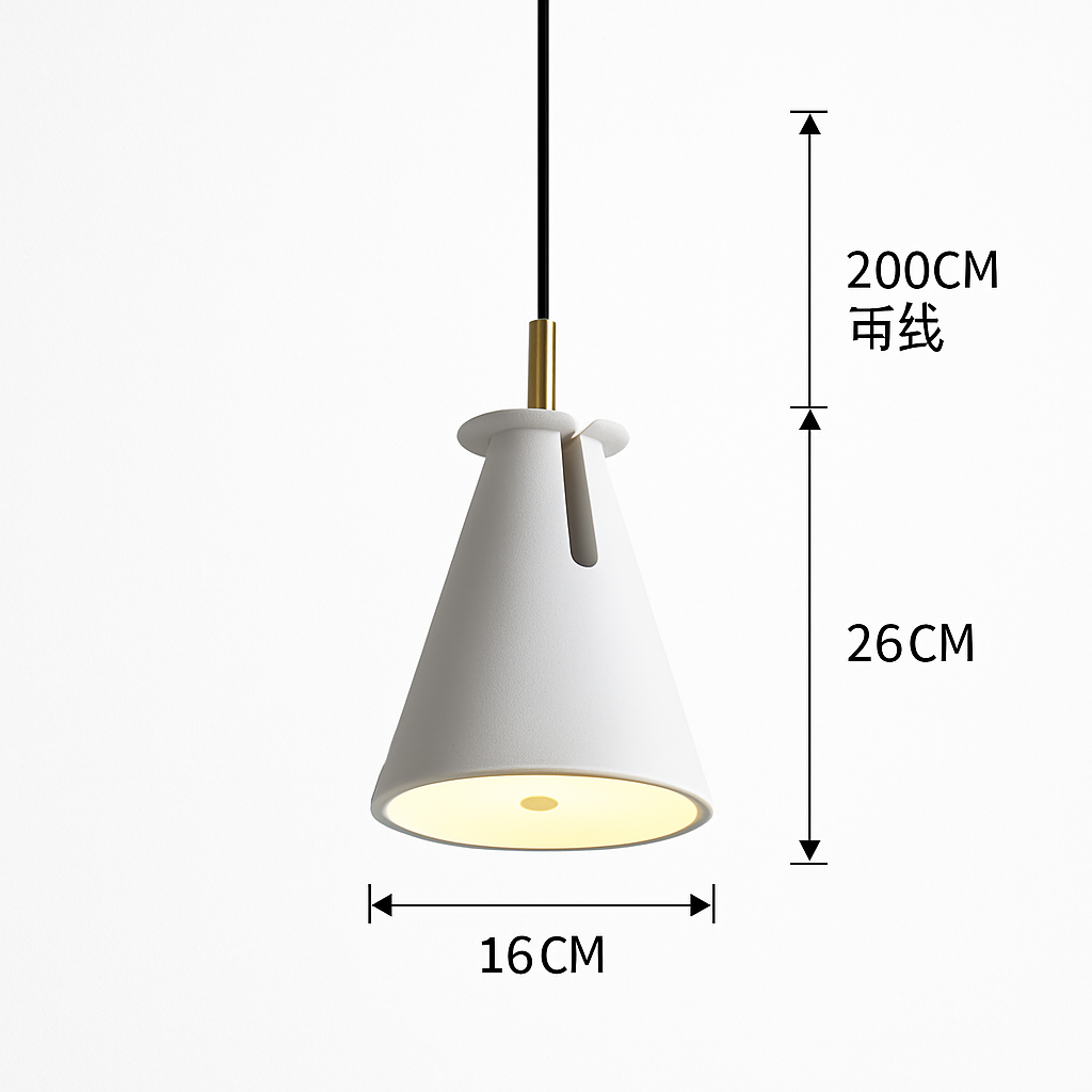suspension led moderne pour décoration intérieure élégante
