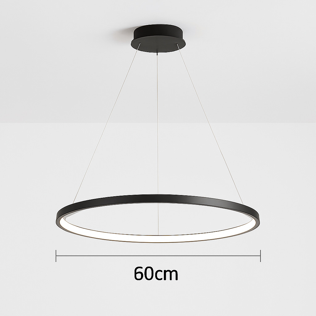 suspension led moderne pour décoration intérieure élégante