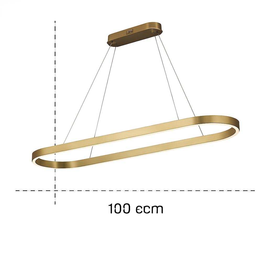 suspension à led moderne pour décoration intérieure élégante