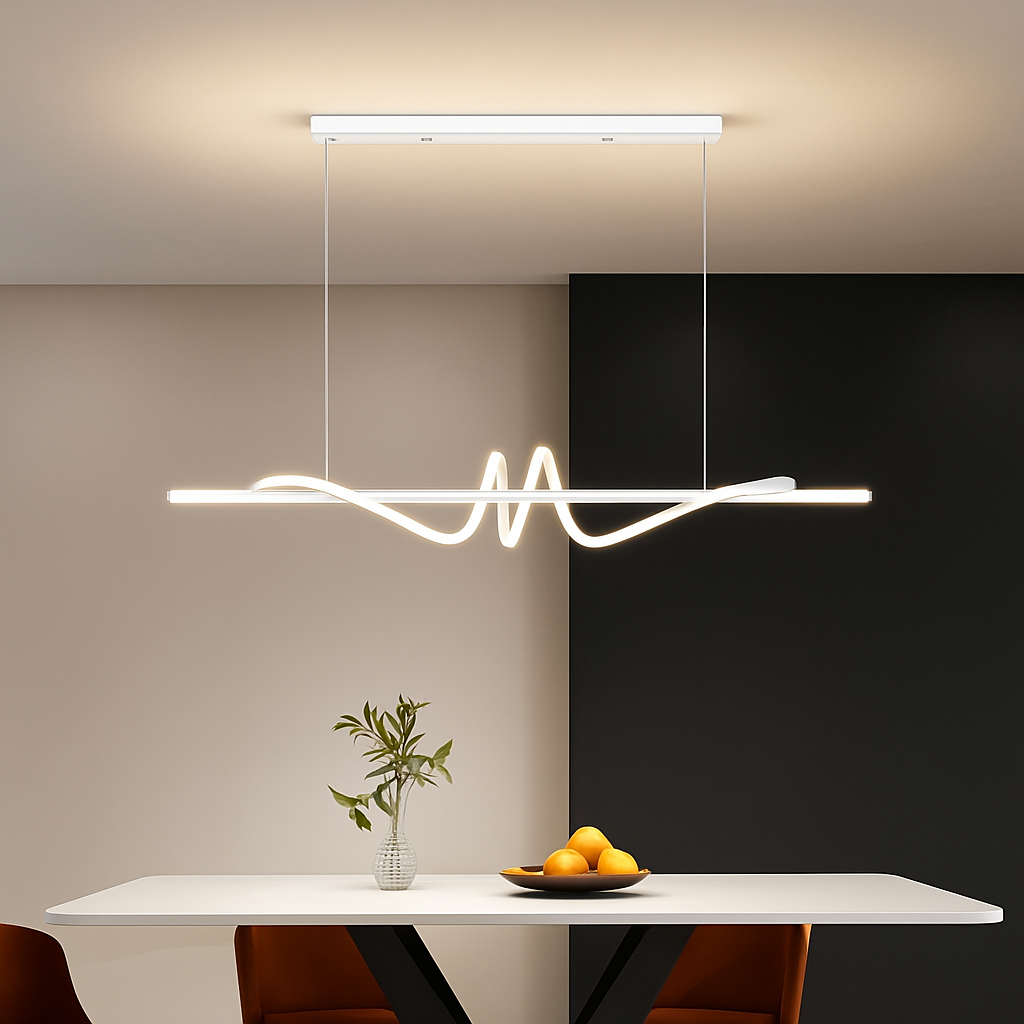 suspension à led moderne pour décoration intérieure élégante