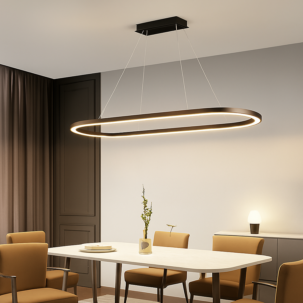 suspension à led moderne pour décoration intérieure élégante
