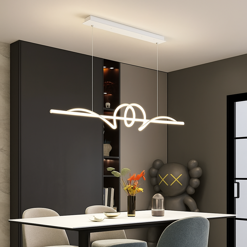 suspension à led moderne pour décoration intérieure élégante