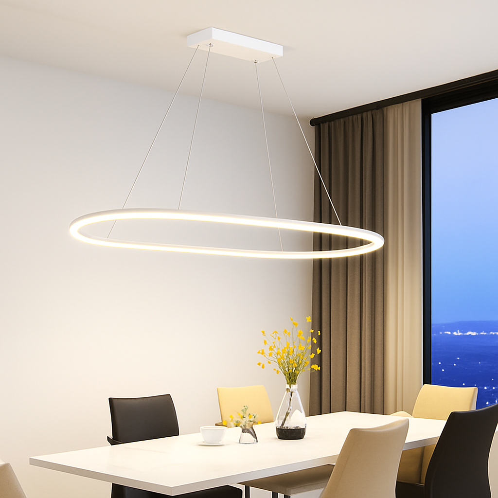 suspension à led moderne pour décoration intérieure élégante