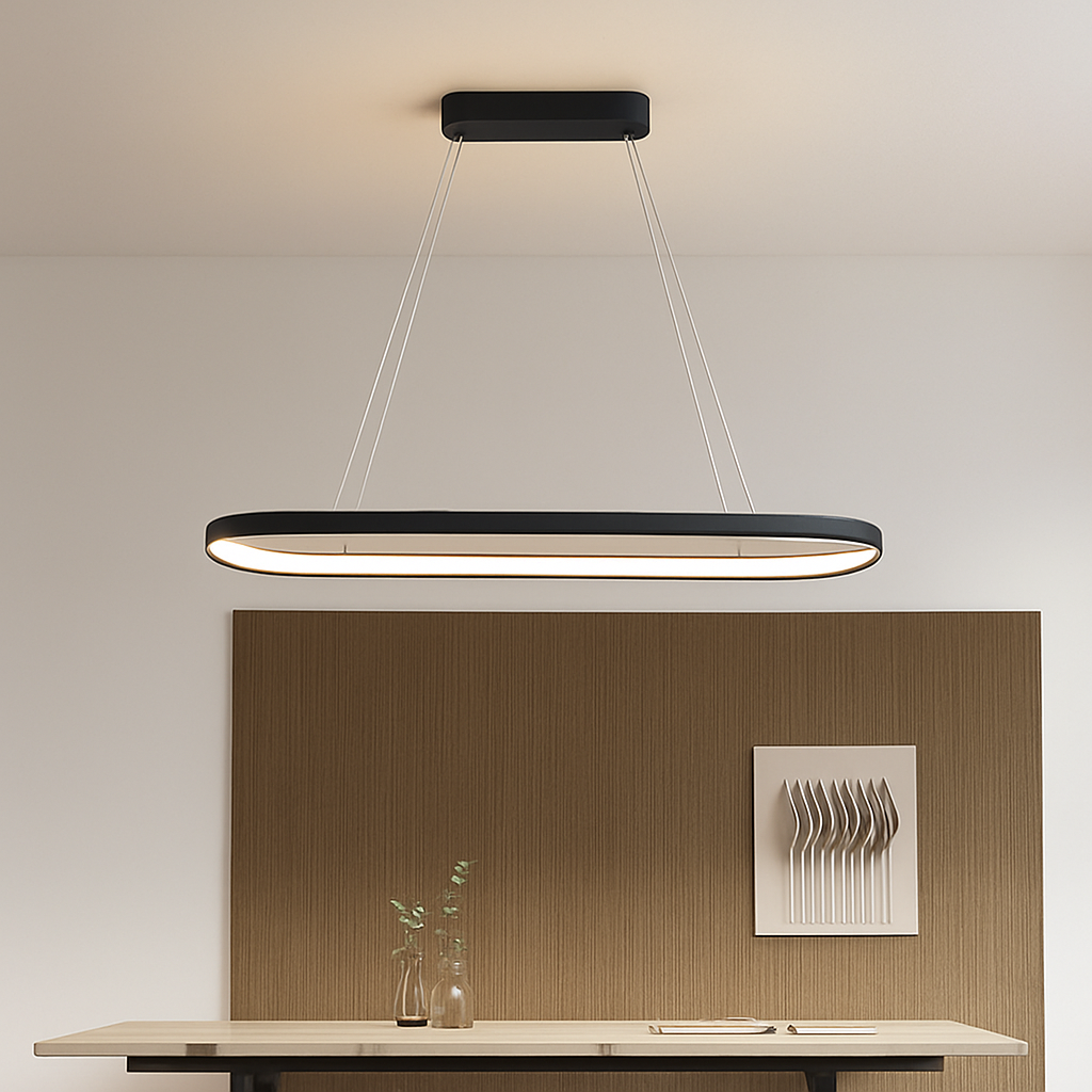 suspension led moderne pour décoration intérieure élégante