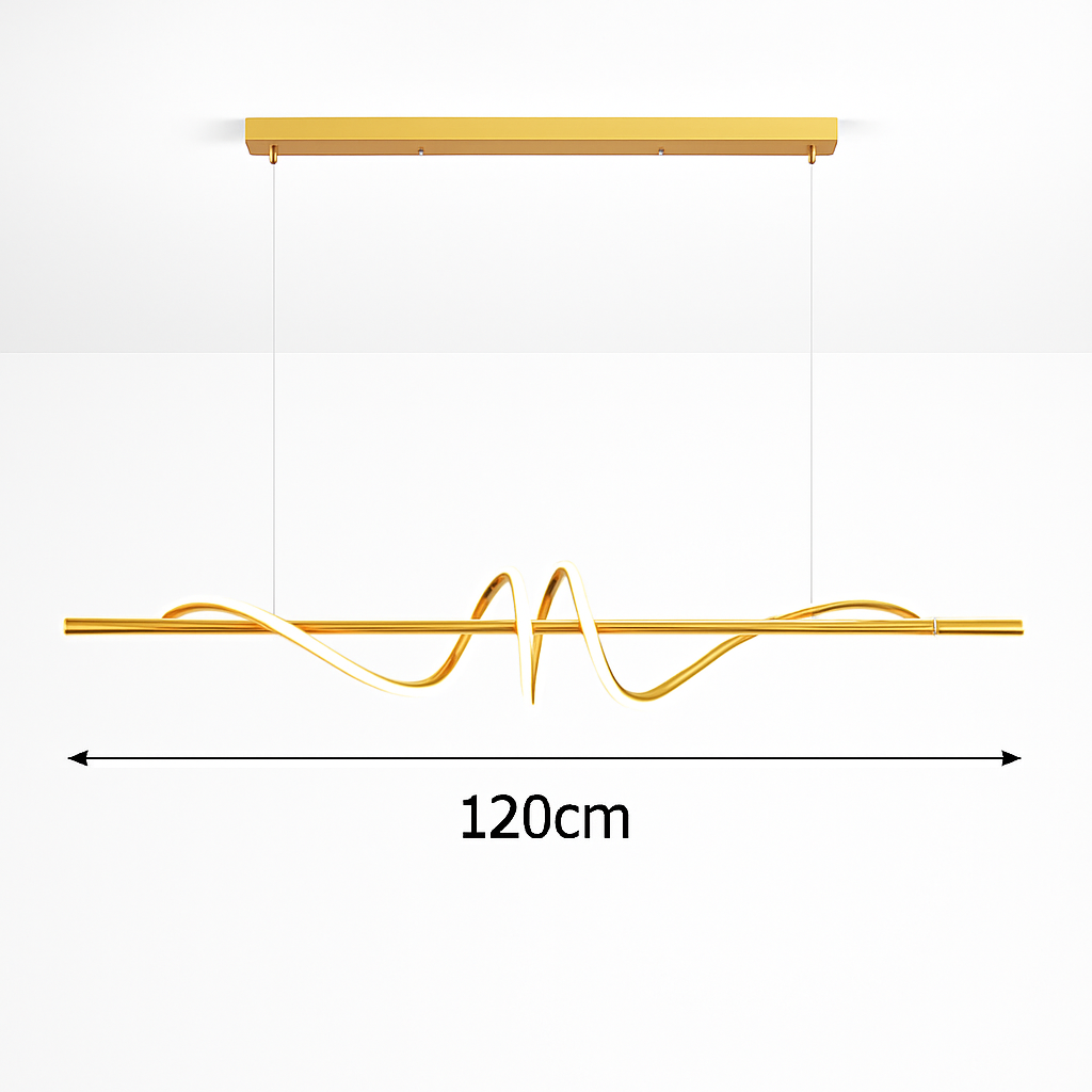 suspension à led moderne pour décoration intérieure élégante