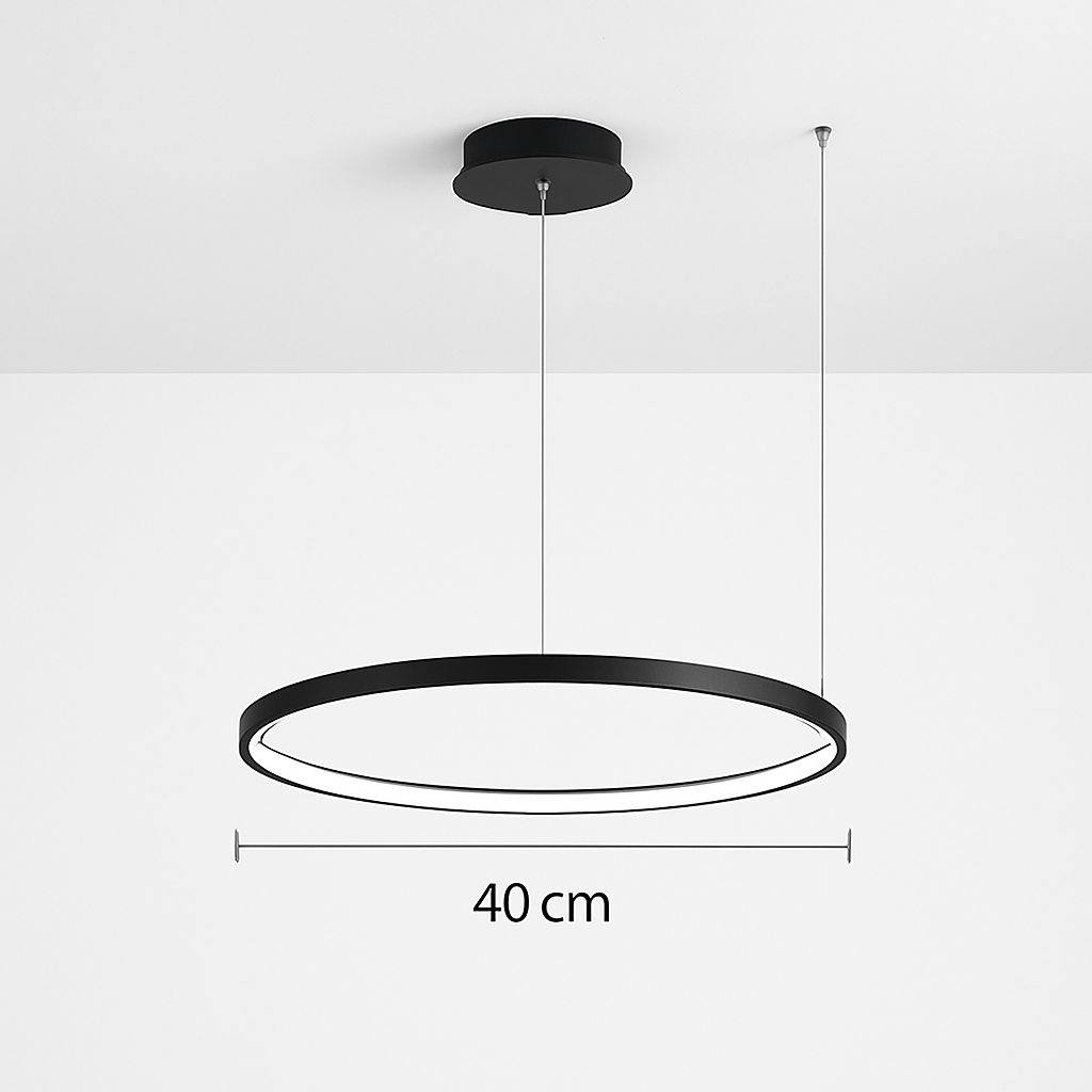 suspension led moderne pour décoration intérieure élégante