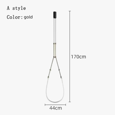 suspension led moderne pour décoration intérieure élégante et stylée