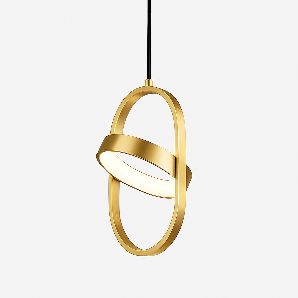 suspension led moderne pour décoration intérieure lumineuse