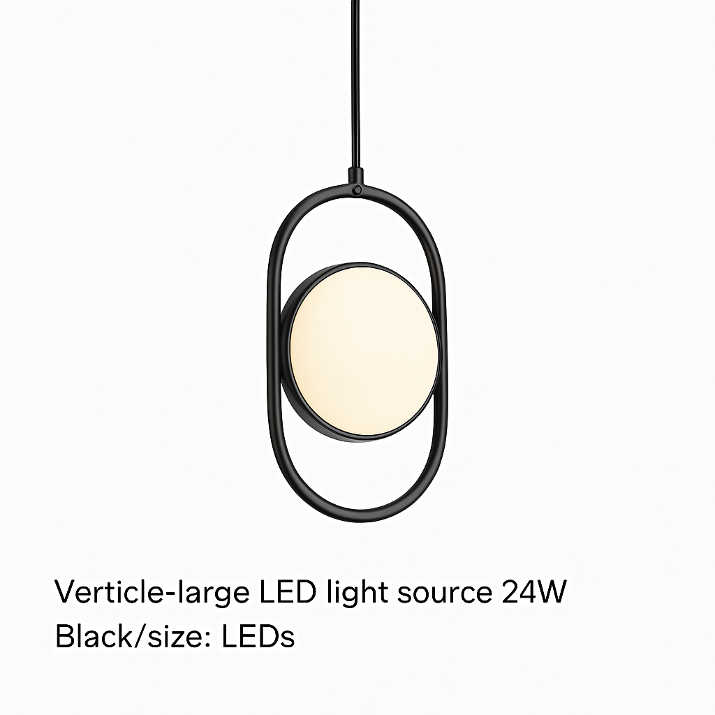 suspension led moderne pour décoration intérieure lumineuse
