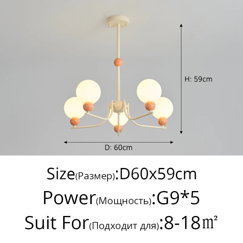 suspension led modernes forme ronde luminaires intérieurs