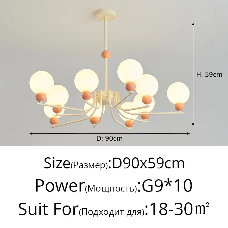 suspension led modernes forme ronde luminaires intérieurs