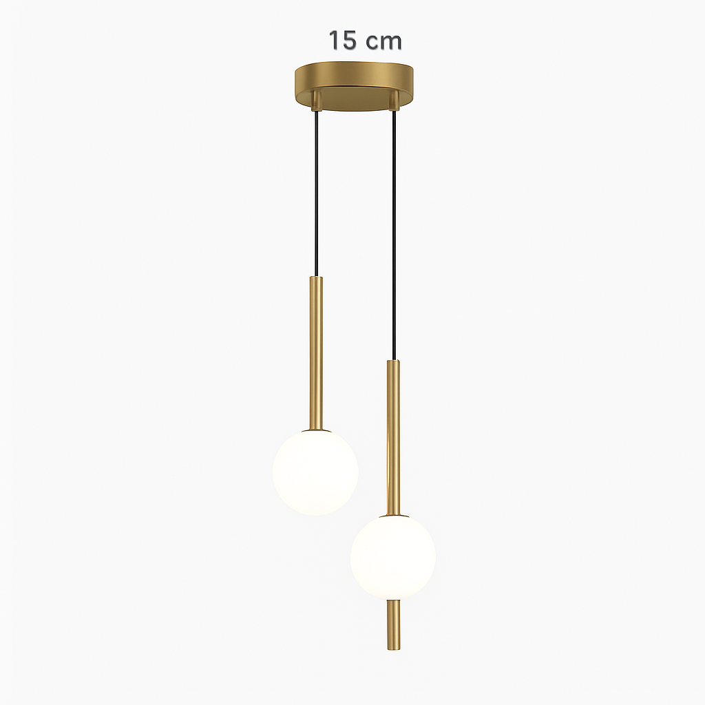 Suspension LED nordique cuisine île