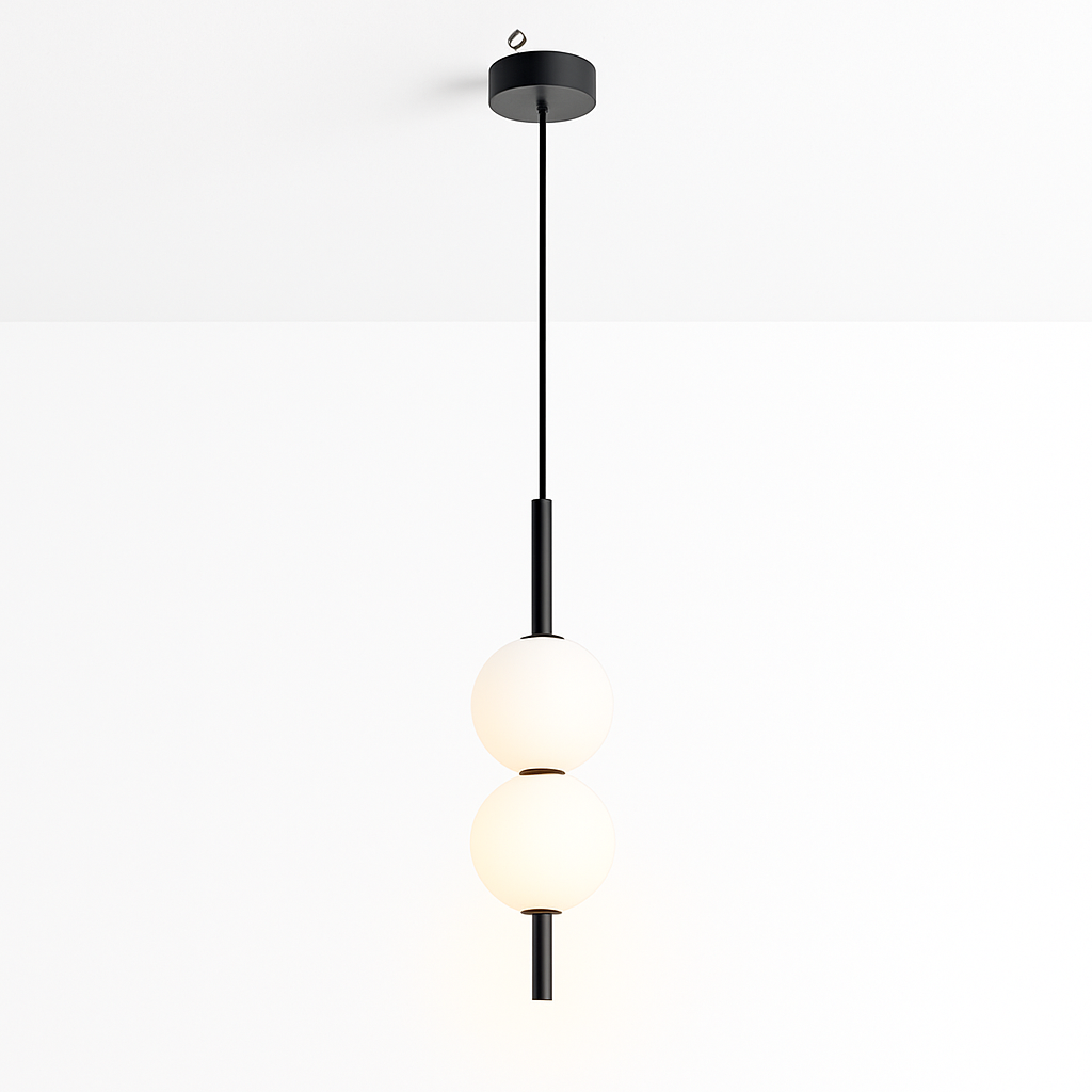 Suspension LED nordique cuisine île