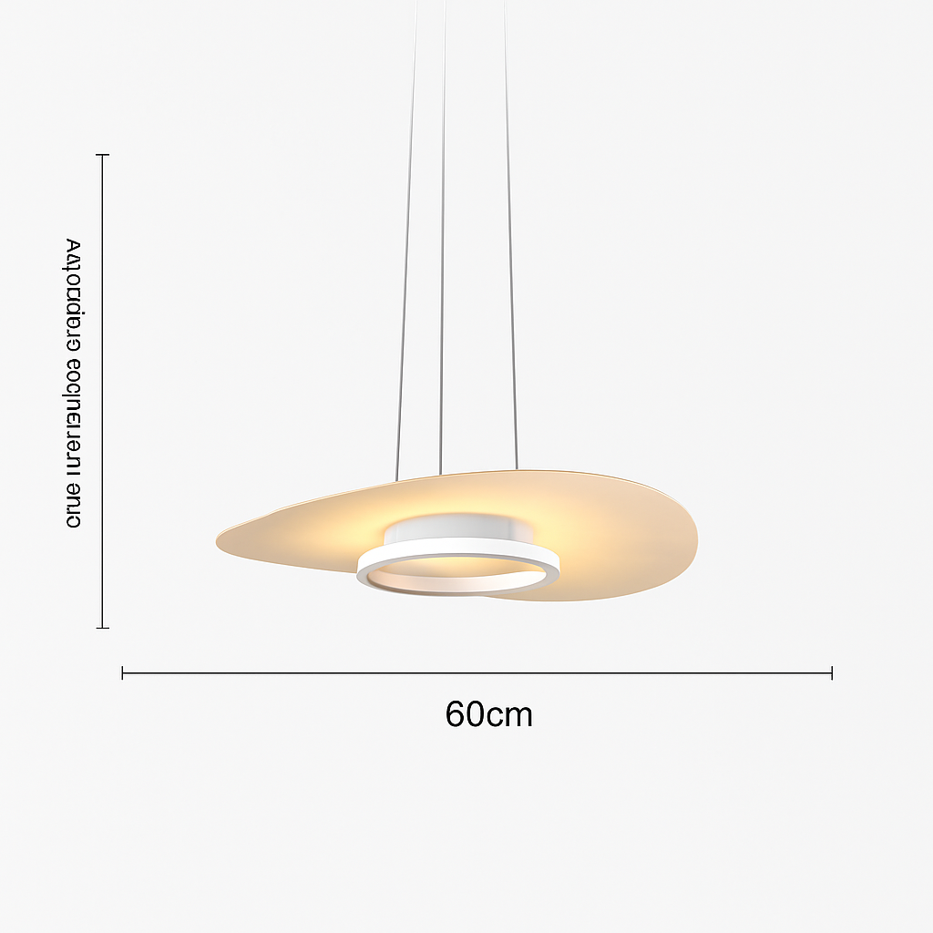 suspension led nordique design pour décoration intérieure moderne