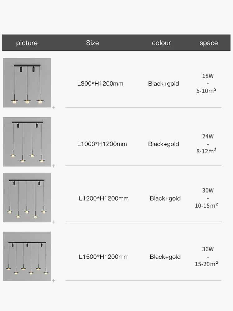 suspension à led nordique pour décoration intérieure moderne