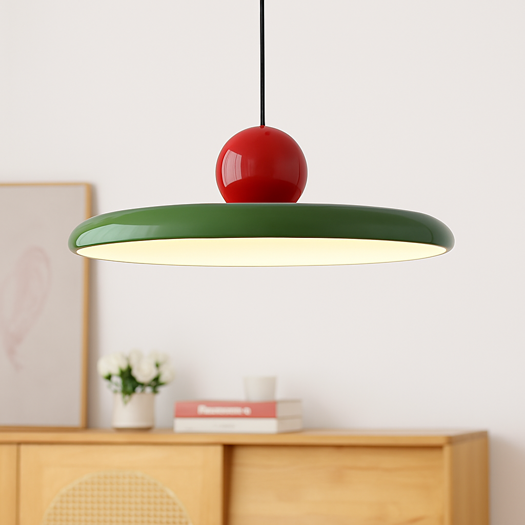 suspension led nordique style soucoupe pour éclairage intérieur
