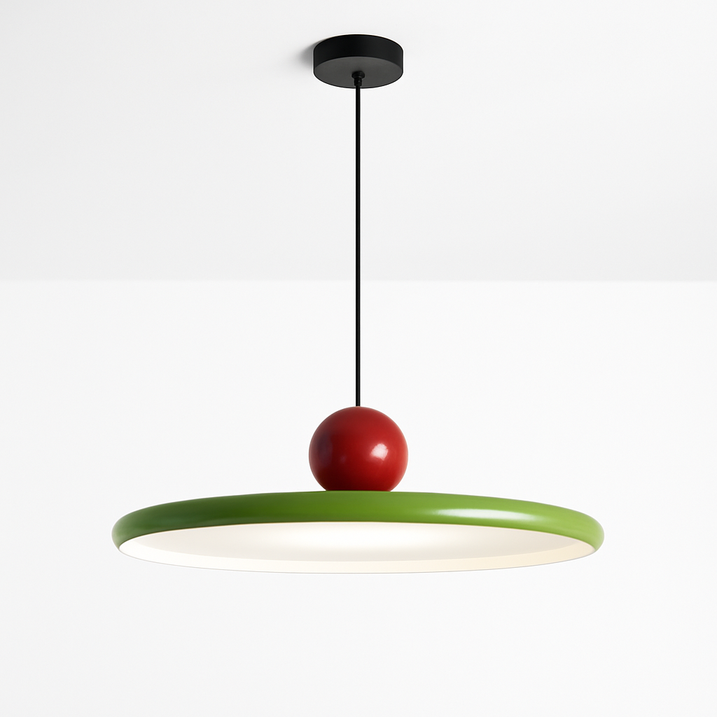 suspension led nordique style soucoupe pour éclairage intérieur