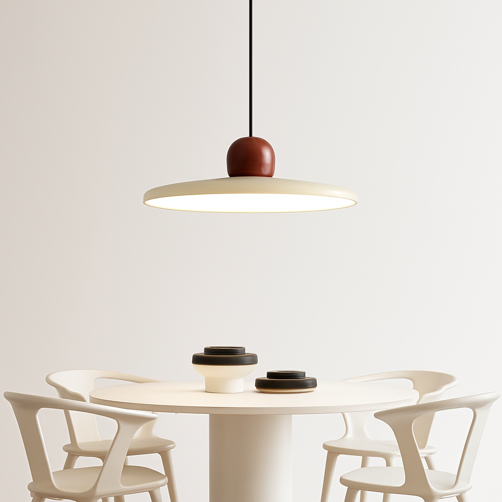 suspension led nordique style soucoupe pour éclairage intérieur
