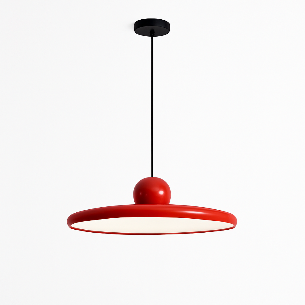 suspension led nordique style soucoupe pour éclairage intérieur