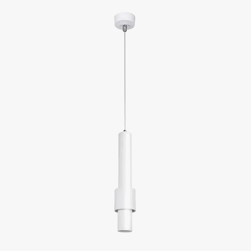 suspension à led nordique tube long éclairage intérieur dimmable