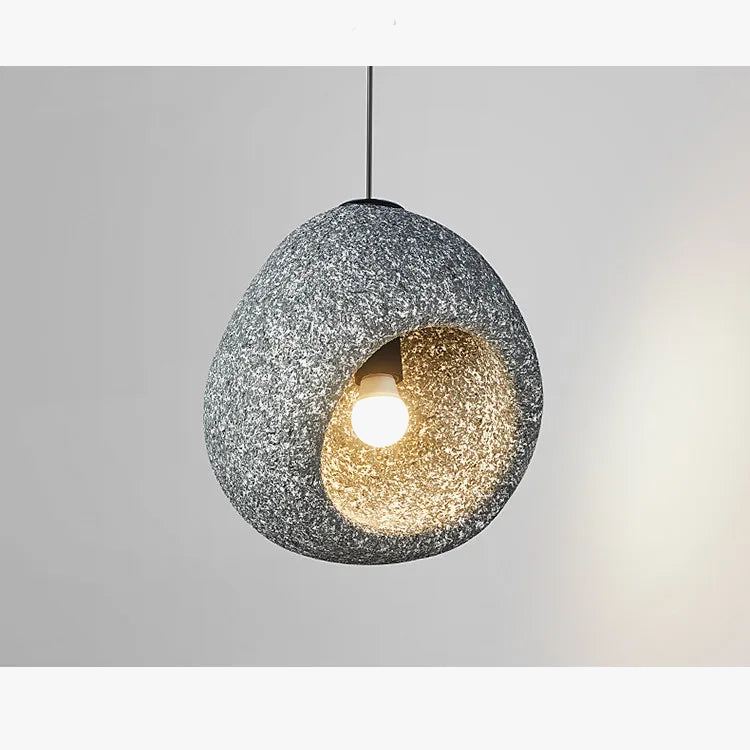 suspension led nordique wabi sabi simple et créative personnalisée