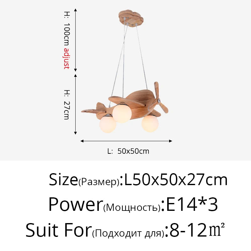 suspension led pour chambre d'enfant et salon