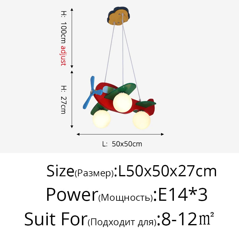 suspension led pour chambre d'enfant et salon