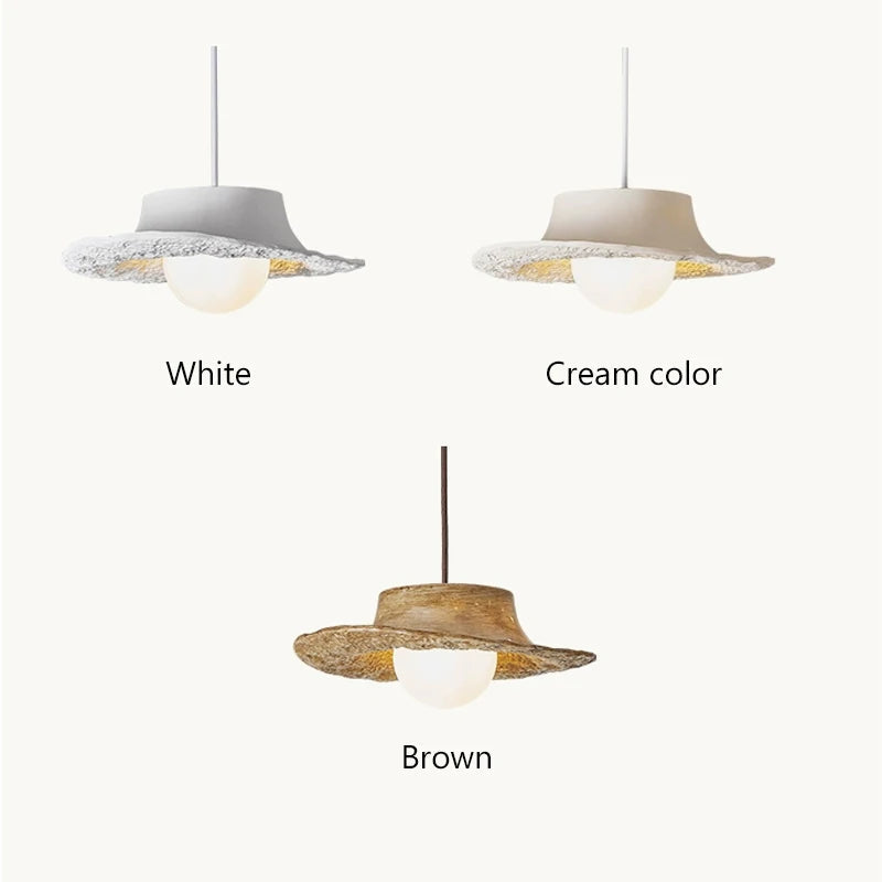 suspension led style wabi sabi nordique simple pour restaurant