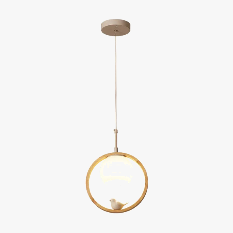 suspension led traditionnelles en forme d'oiseau pour décoration intérieure