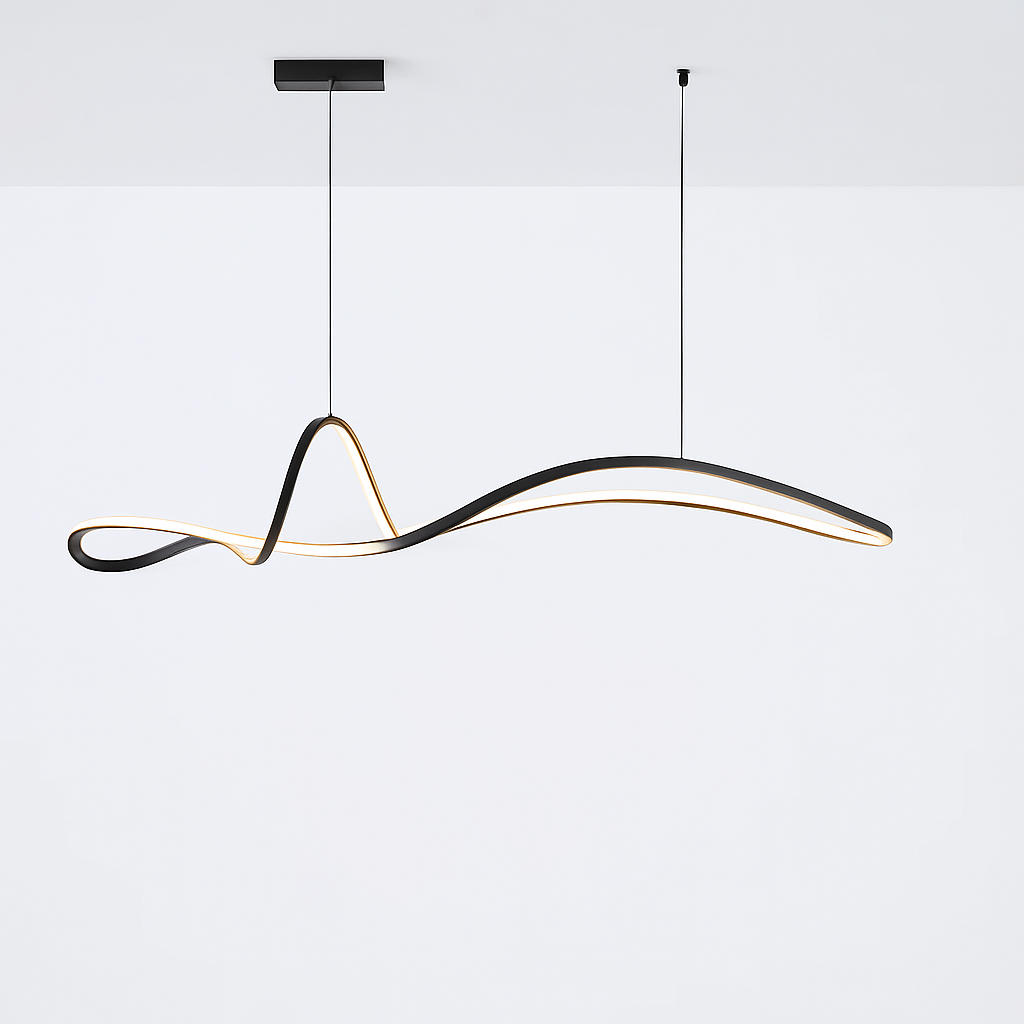 suspension linéaire design pour intérieur moderne et épuré