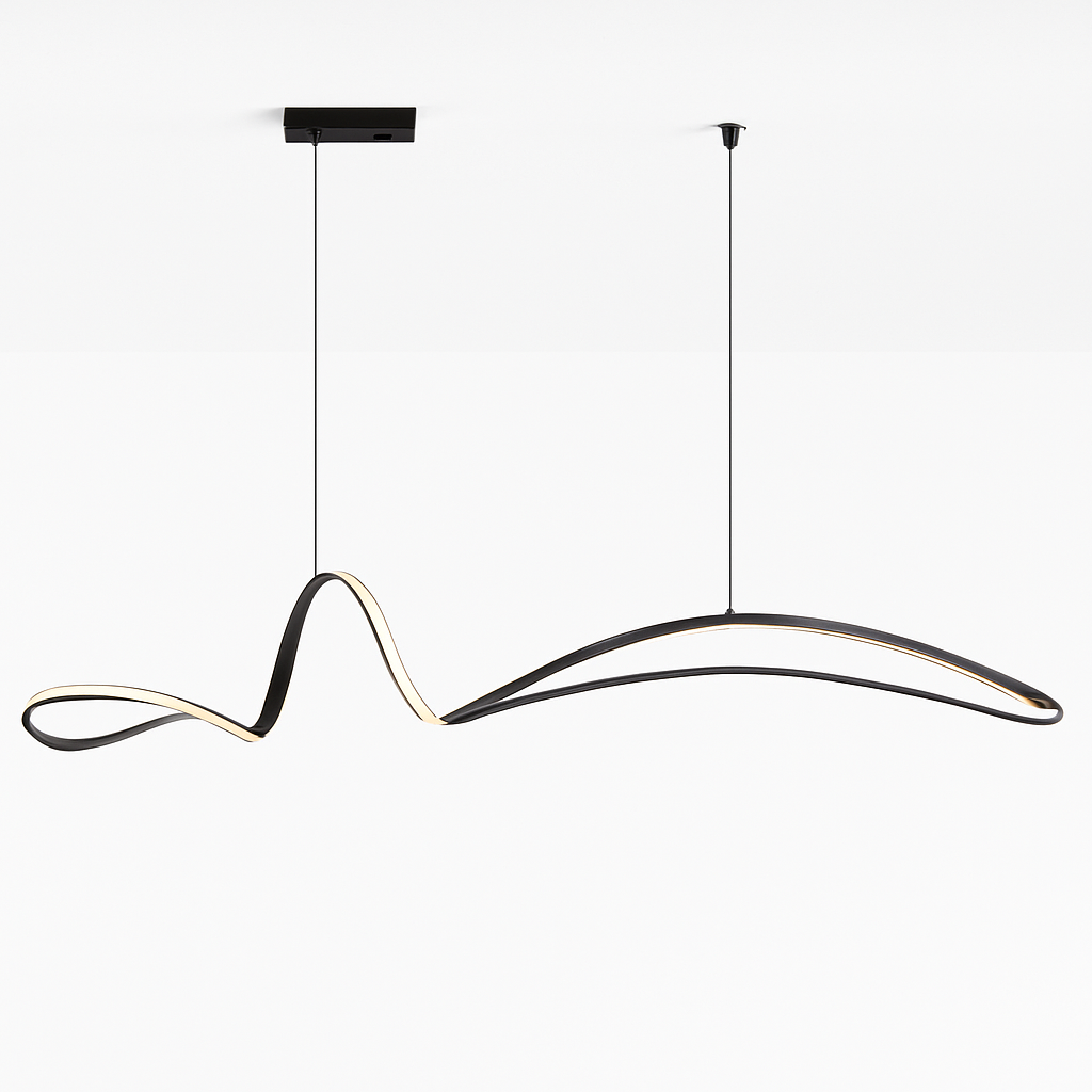 suspension linéaire design pour intérieur moderne et épuré
