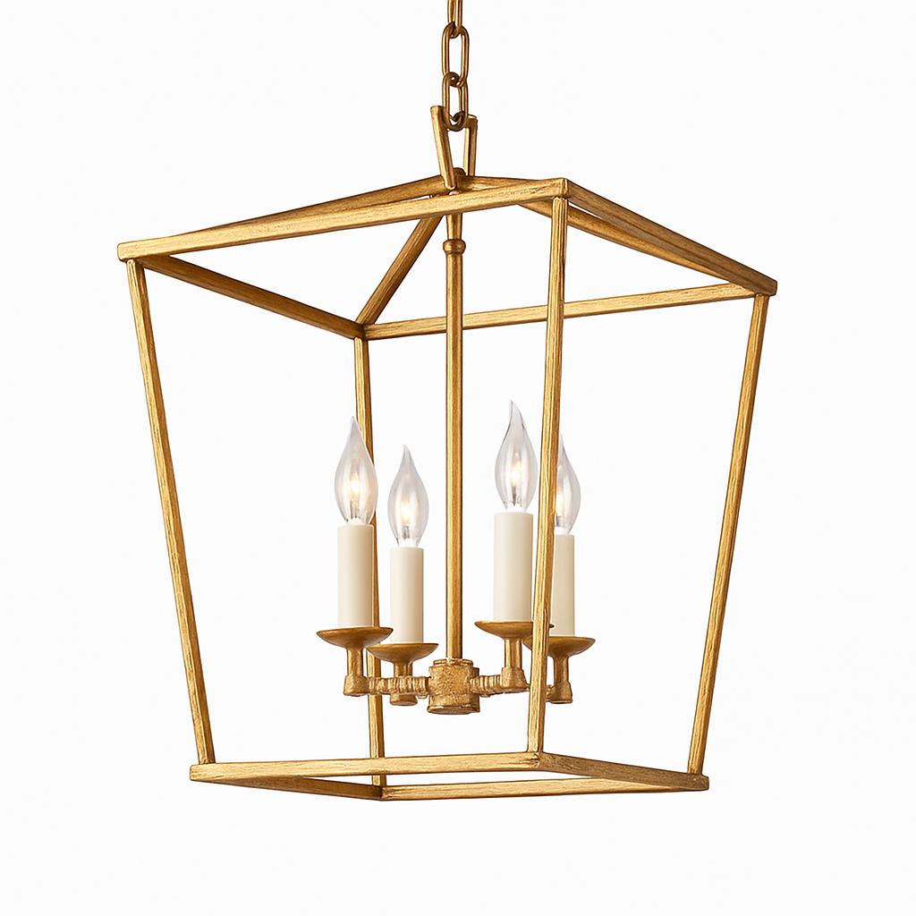 suspension loft vintage en fer cage à oiseaux moderne