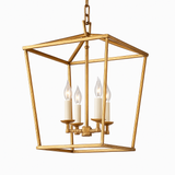 suspension loft vintage en fer cage à oiseaux moderne