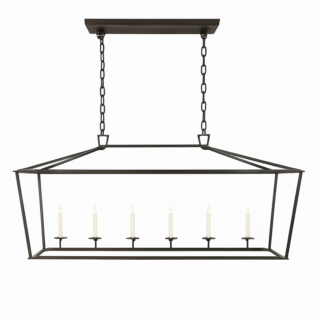 suspension loft vintage en fer cage à oiseaux moderne