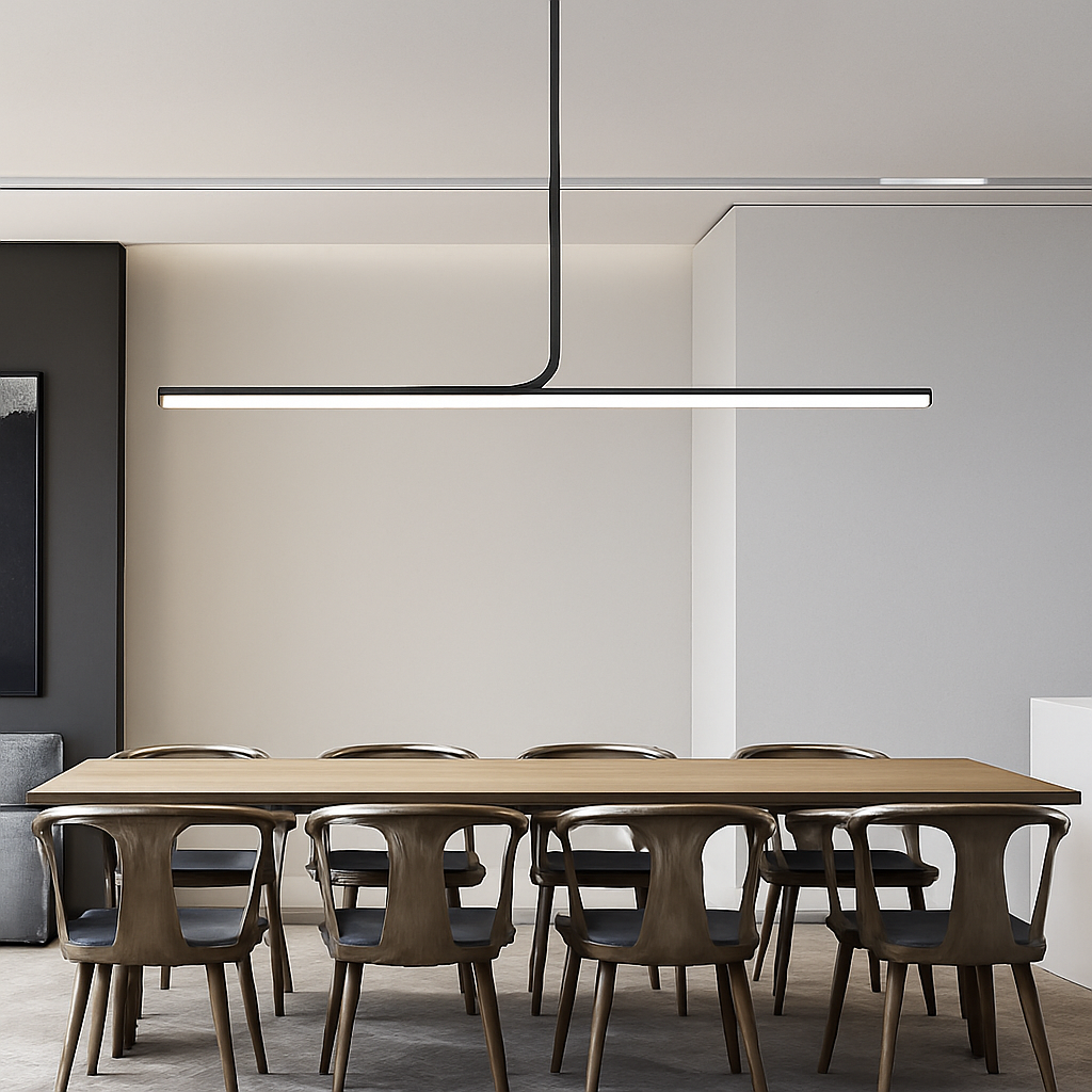 suspension long pour bar minimaliste moderne