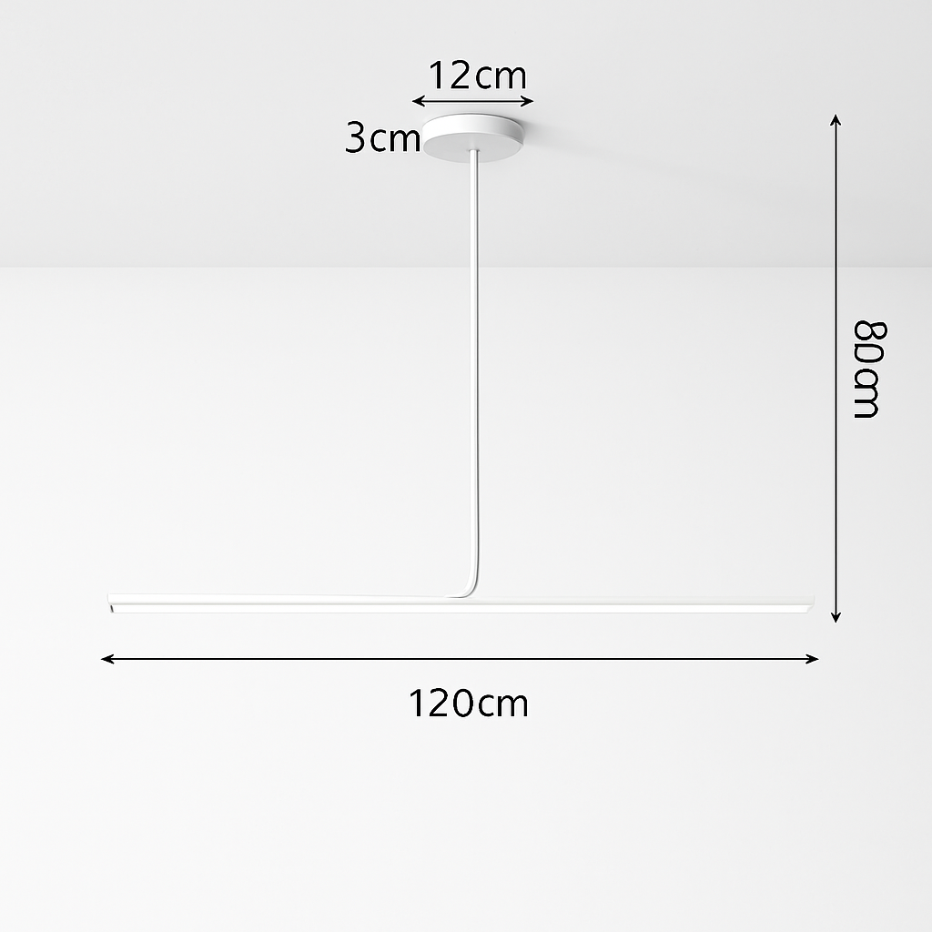 suspension long pour bar minimaliste moderne
